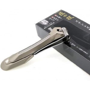 Green Bell - Takumi No Waza - Stainless Steel Nail Clipper (G-1205) - Built-in Nail File - Made in Japan