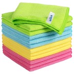 MR.SIGA Microfiber Cleaning Cloth,Pack of 12,Size:12.6