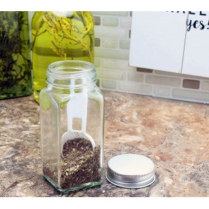 Cornucopia Brands Bulk Pack of Teaspoon Measuring Spoons (24-Pack); 5 ml / 5 cc Scoops Which Fit Inside a Spice Bottle