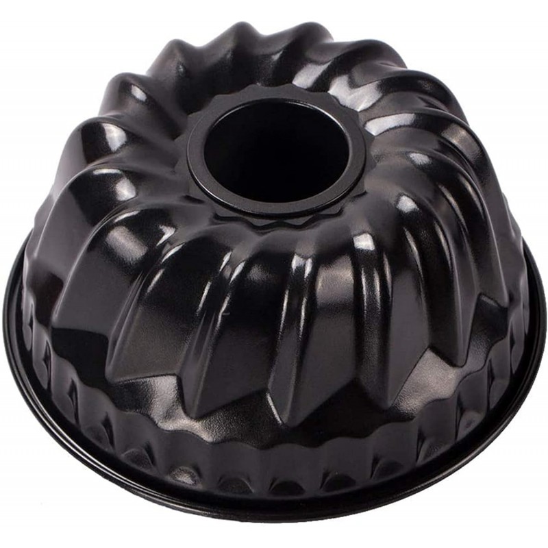 Webake 7 Inch Fluted Tube Pan Non-stick, Heavy Duty Carbon Steel Kugelhopf Cake Baking Mold for 6QT 8QT Insta Pot