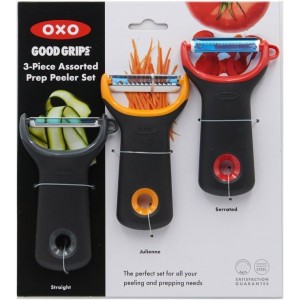 OXO Good Grips 3 Piece Y-Prep Peeler Set