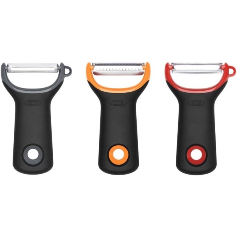 OXO Good Grips 3 Piece Y-Prep Peeler Set