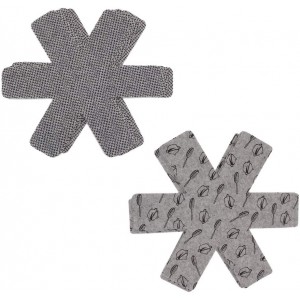 BOYAN Pot and Pan Protectors, Set of 12 and 3 Different Size, Cookware Protector Set/Felt Pots and Pans Divider Separator Pads Anti-Slip to Avoid Scratching or Marring When Stacking