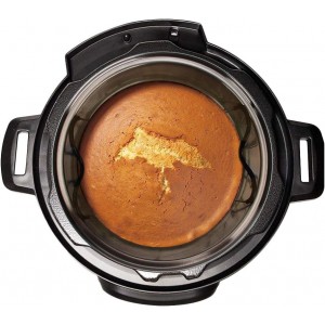 Steamer Rack Trivet with Heat Resistant Silicone Handles Compatible with Instant Pot Accessories 6 Qt 8 Quart, Stainless Steam Rack Pressure Cooker Trivet - Long Handles for Easy Chicken & Pot Removal