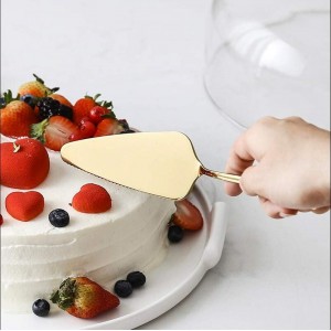 Pie Cake Server Set Stainless Steel Cake Cutter Pie Cake Slice Dessert Server Cutter Pizza Shovel Tart Dessert Slicer Server 6 Pack