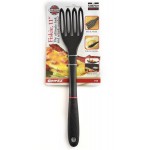 Norpro 1728 Grip-EZ Fiskie, 11 Inch, The Ultimate Fork-and-Whisk Combo, One Size, Black