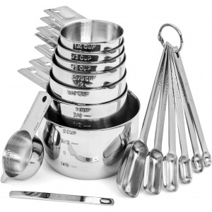 Hudson Essentials Stainless Steel Measur...