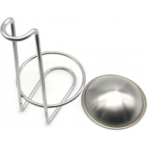Stainless Steel Spoon Rest, Long Handle Vertical Soup Ladle Holder