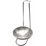 Stainless Steel Spoon Rest, Long Handle Vertical Soup Ladle Holder