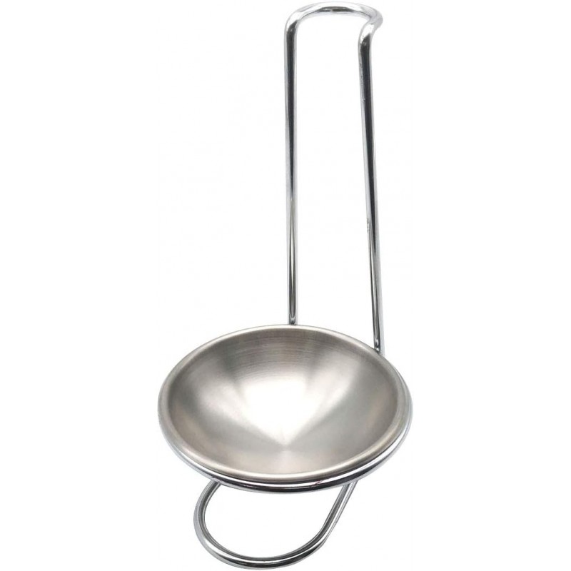 Stainless Steel Spoon Rest, Long Handle Vertical Soup Ladle Holder