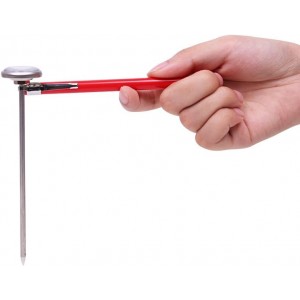 KT THERMO Instant Read 1-Inch Dial Thermometer(4-Pack),Best for The Coffee Drinks,Chocolate Milk Foam