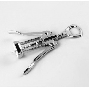 Stainless Steel Red Wine Beer Bottle Opener Wing Corkscrew