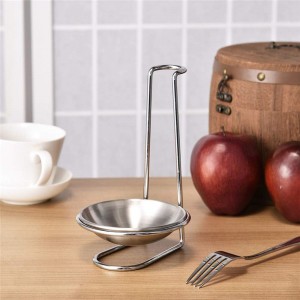 Spoon Rest Holder, iPstyle Stainless Steel Vertical Saving Soup Ladles Holders or Hotpot Restaurant, Buffet, Fast Food Restaurant Kitchen Decor Tool