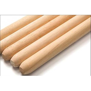 Wooden Rolling Pin, French Dumpling Rolling Pin for Baking Pizza Dough Roller 30 x 3.5cm