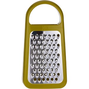 Joie Tower Grater, Double Sided, Stainless Steel, Dishwasher Safe, BPA Free, Kitchen Tool, 1 Count