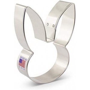 Ann Clark Bunny Cookie Cutter Large, 4-1/4” Made in USA