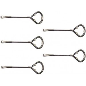 5 Pack Paint Can Opener, Bottle Opener, Metal Paint Can Opening Tool, 5 Pack Steel Paint Can Tool