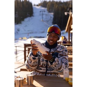 Stanley Happy Hour Cocktail Shaker Set 20 oz | Bartender Kit for Camping and Travel | Cocktail Drink Mixing Set with 2 Cups | Insulated Stainless Steel | BPA-Free | Stainless Steel