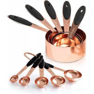 Joyhill Copper Measuring Cups and Spoons...