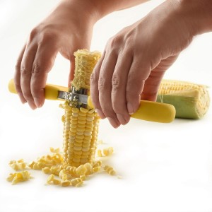 Norpro GripEz Corn Cutter, One Size, Yellow