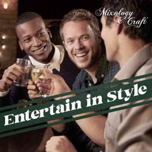 Mixology & Craft Cocktail Shaker Set with Dark Bamboo Stand - Professional 10-Piece Bartender Kit - Complete Bar Set & Cocktail Mixer Kit for Home (Gold)