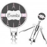 Personalized Black Eiffel Tower Corkscrew