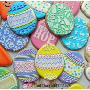 Ann Clark Cute Easter 3-Pc. Cookie Cutter Set, Made in USA, Easter Bunny, Carrot and Egg