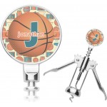 Personalized Basketball Corkscrew