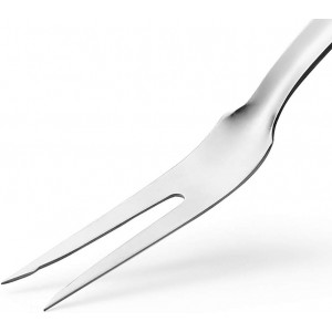 Carving Fork, Meat Fork, 12 Inch Cooking Fork, Stainless Steel BBQ Fork, Long Metal Chef Pro Kitchen Forks for Barbecue, Serving, Cooking, Grilling, Roasting