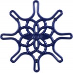 Lodge EC8ST32 Enameled Cast Iron, 8 Inch, Indigo Trivet