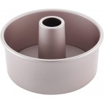 CHEFMADE Angel Food Cake Pan, 6-Inch with Removable Loose Bottom Non-Stick Chiffon Tube Pan for Oven and Instant Pot Baking (Champagne Gold)