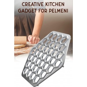 Russian Ravioli Maker Dumplings Mold Pelmeni Metal Mold Siberian Pelmeni Meat Dumpling Maker Machine Ravioli Cutter 1302439