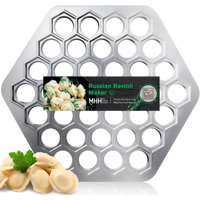Russian Ravioli Maker Dumplings Mold Pelmeni Metal Mold Siberian Pelmeni Meat Dumpling Maker Machine Ravioli Cutter 1302439