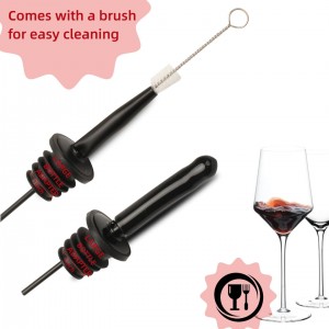 Pour Spouts for Liquor Bottles Speed Pour Pourers with Dust Cap 7+7