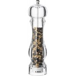 LHS Pepper Mill Grinder Salt Grinder Peppercorn Grinders with Adjustable Coarseness-Clear