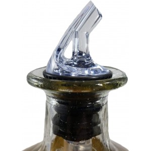 Speed Pourer - Patron Pour Spout - Made 100% In The USA. Free Flow Bar Spouts That Don't Leak - No Cracks, Just A Smooth Cocktail Pour Every Time. (Clear)