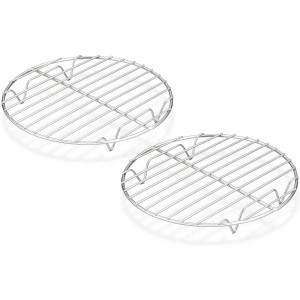 TeamFar Round Cooling Rack Set of 2, 7½...