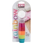 Joie Kitchen Gadgets Rainbow Ice Cream Scoop, Plastic