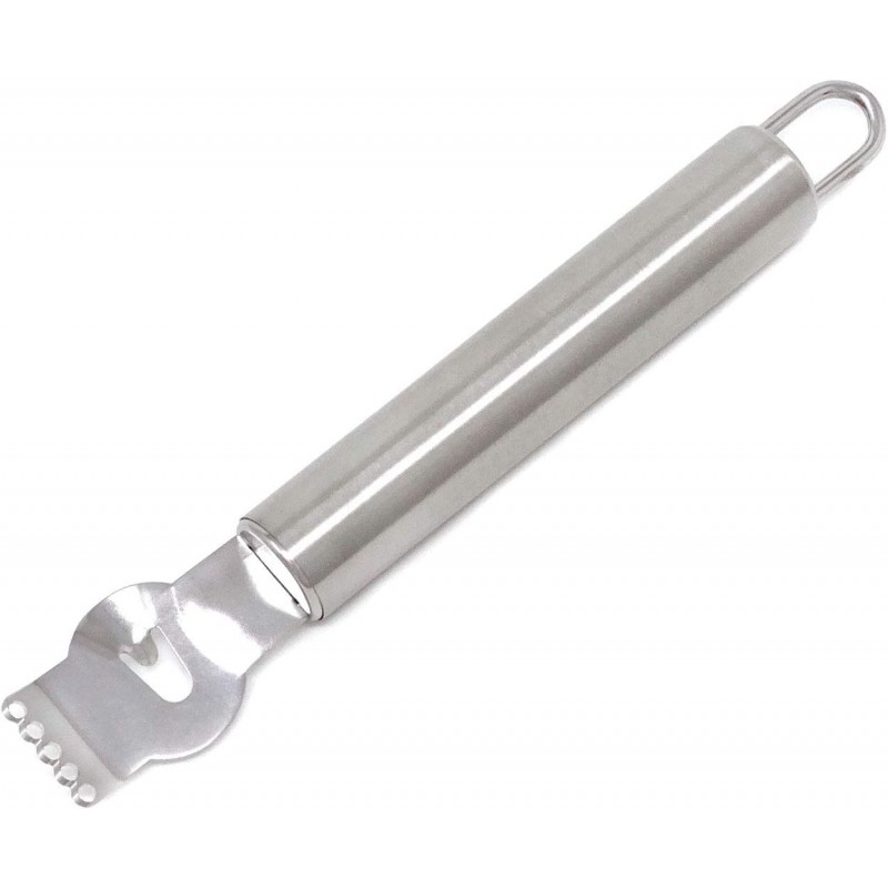 Honbay 1PCS Stainless Steel Lemon Zester Grater Orange Citrus Peeler Tool for Kitchen