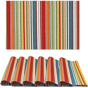 Ruvanti Placemats 100% Cotton 13x19 Inch...