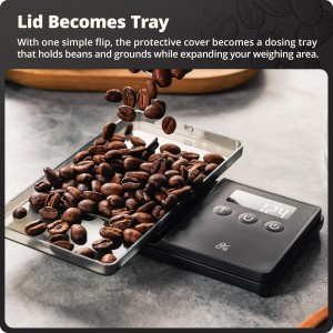 Greater Goods Digital Espresso and Coffee Scale - 750 x 0.1g, Mini Scale with 6 Units of Measurement