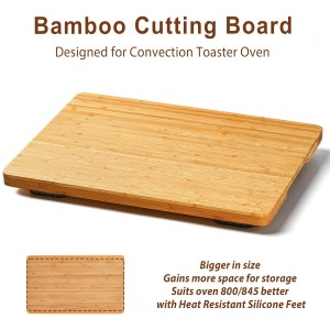 Cutting board Compatible with Breville BOV800XL/845BSS/860BSS Smart Oven Air Fryer, Accessories for Countertop Convection Oven, Heat Resistant Silicone Feet, Creates Storage Space, Protects Cabinets