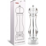 Salt Pepper Grinder Mill Arcylic,the Best Peppercorn Grinder with Adjustable Mill-Clear