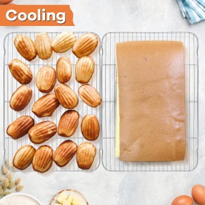 P&P CHEF Cooling Baking Rack Pack of 2, 16.6