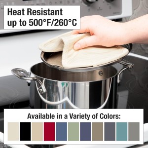 All-Clad Premium Pot Holder & Hot Pad: Heat Resistant to 500 Degrees - 100% Cotton, 10