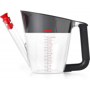 OXO Good Grips 4 Cup Fat Separator, Clear