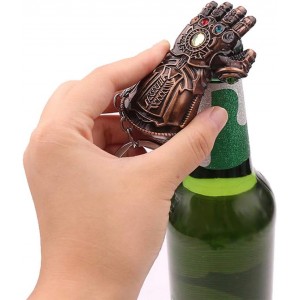 2-Pack Hammer Keychain Bottle Opener and Glove Keychain Bottle Opener, Beer Gifts Bottle Opener for Men, Husband, Dad, Grandpa, Boyfriend