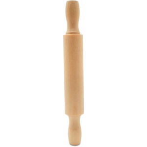Wooden Mini Rolling Pin, 5 Inches Long, Pack of 6, Great for in The Kitchen and Crafting, Party Favors by Woodpeckers