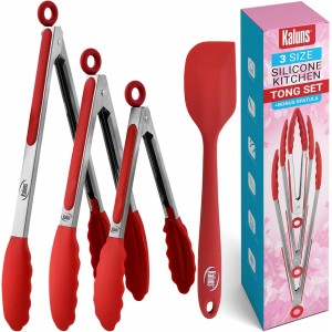 Kaluns Kitchen Tongs for Cooking Grillin...