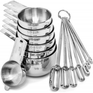 Hudson Essentials Stainless Steel Measur...